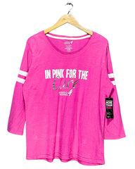 Susan G Komen Pink Cotton T Shirt For Women XXL | ThriftQueen.pk