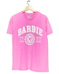Barbie Pink Cotton T Shirt For Women M | ThriftQueen.pk