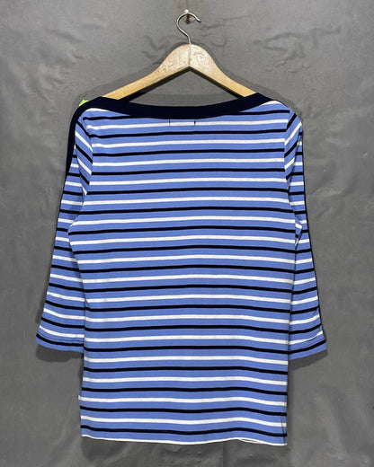 Chaps Blue Cotton T Shirt For Women L | ThriftQueen.pk