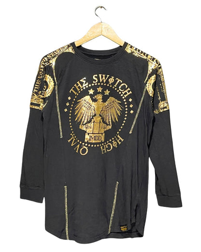 Switch Remarkable Black Cotton T Shirt For Girl 16 Years | ThriftQueen.pk