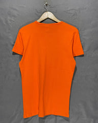 Genuine Merchandise Orange Cotton T Shirt For Women L | ThriftQueen.pk