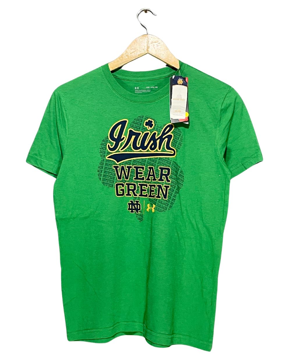 Under Armour Green Cotton T Shirt For Women XXL | ThriftQueen.pk