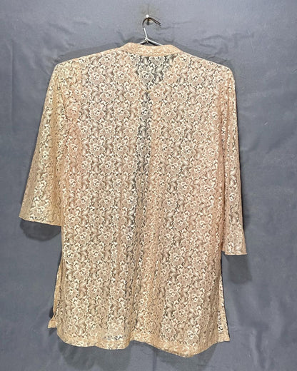 Thrift Queen Cream Polyester For Women Tops XX Large | ThriftQueen.pk