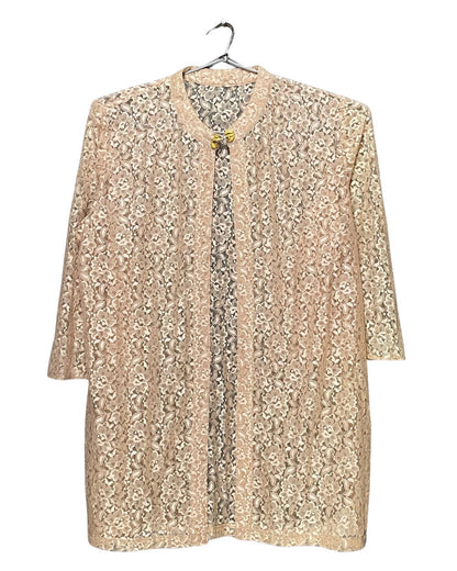 Thrift Queen Cream Polyester For Women Tops XX Large | ThriftQueen.pk