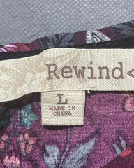 Rewind Maroon Polyester For Women Tops Large | ThriftQueen.pk