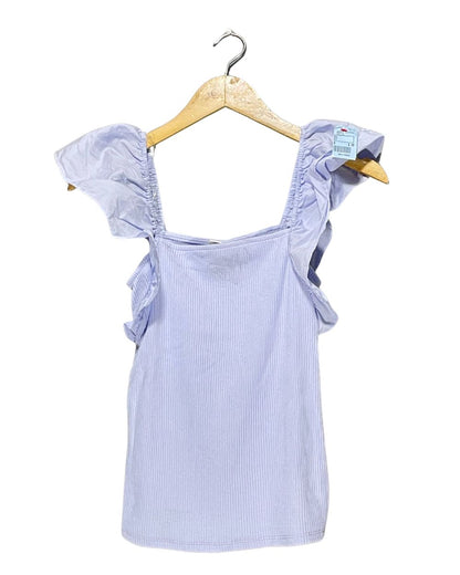 a.new day Blue Polyester For Women Tops X Small | ThriftQueen.pk