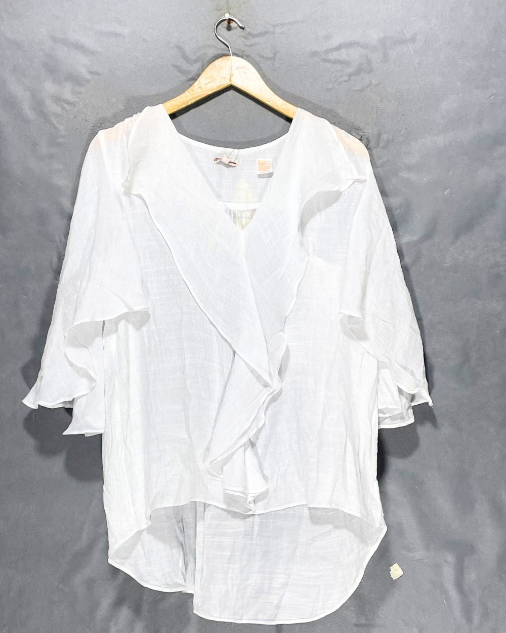 Azucar White Polyester For Women Tops X Large | ThriftQueen.pk