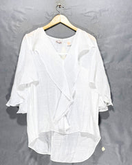 Azucar White Polyester For Women Tops X Large | ThriftQueen.pk
