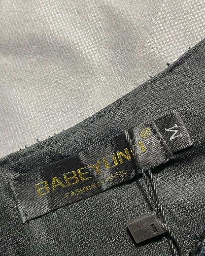 Babeyond Black Polyester For Women Tops Medium