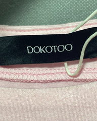 Dokotoo Pink Polyester For Women Tops X Large