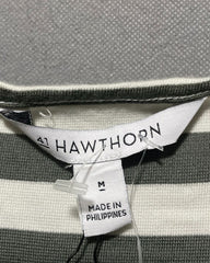 41 Hawthorn White Polyester For Women Tops Medium