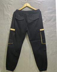 Redfox Black Cargo Pants For Women Large