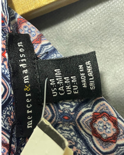 Mercer & Madison Blue Polyester For Women Dresses Medium