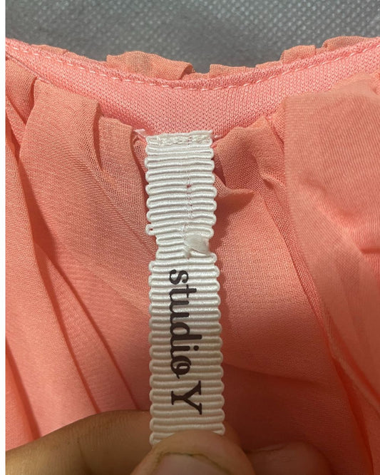 Thrift Queen Multi Polyester For Women Tops Small