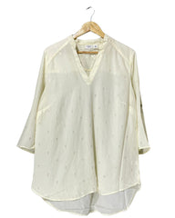 Cato White Polyester For Women Tops Large