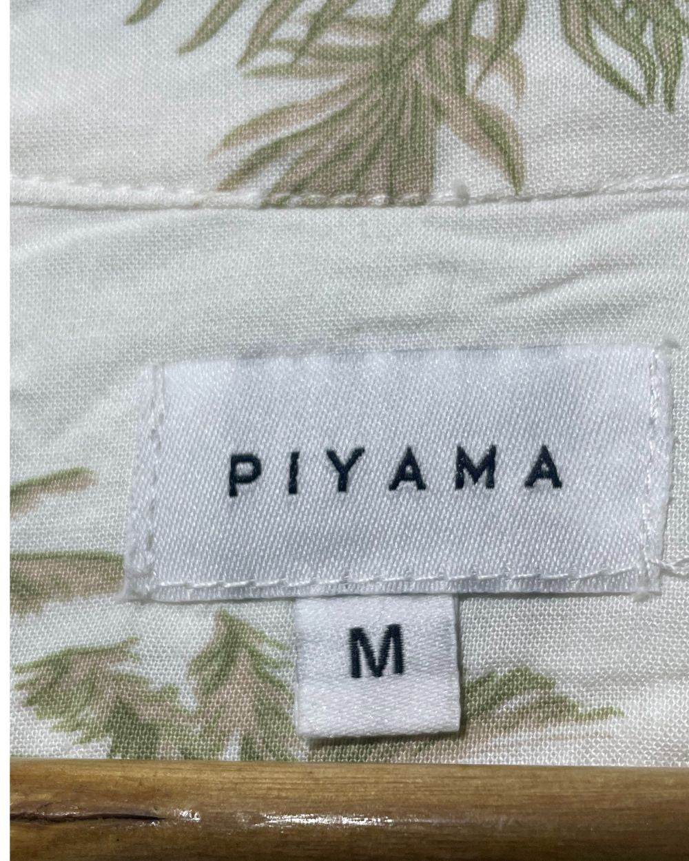 Piyama White Cotton For Women Tops Medium