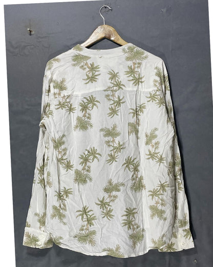 Piyama White Cotton For Women Tops Medium