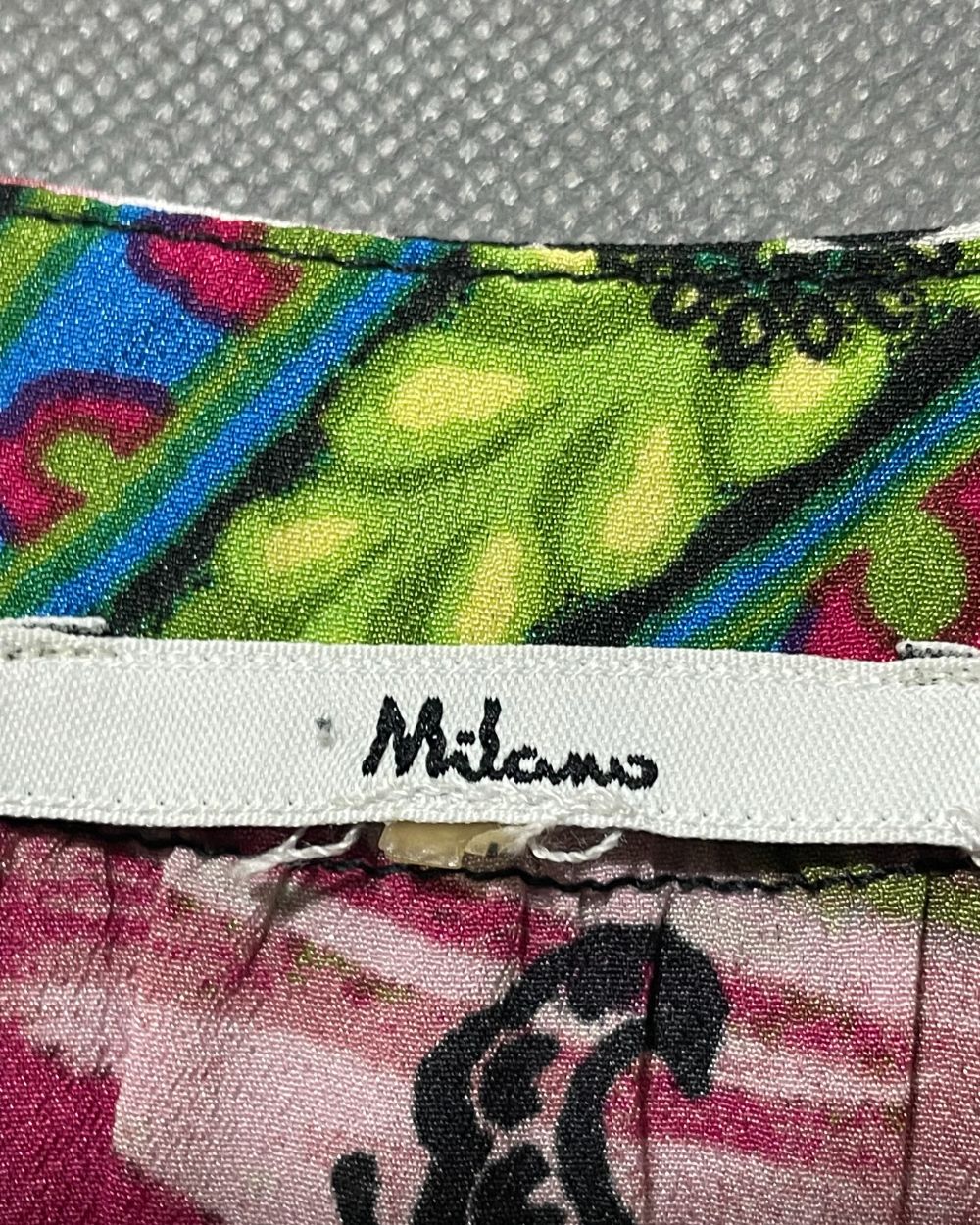 Milano Multi Polyester For Women Tops Medium