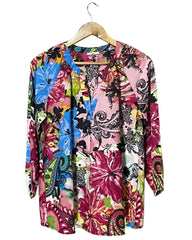 Milano Multi Polyester For Women Tops Medium