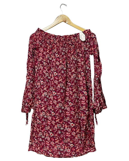 Love Chesley Red Polyester For Women Tops Medium