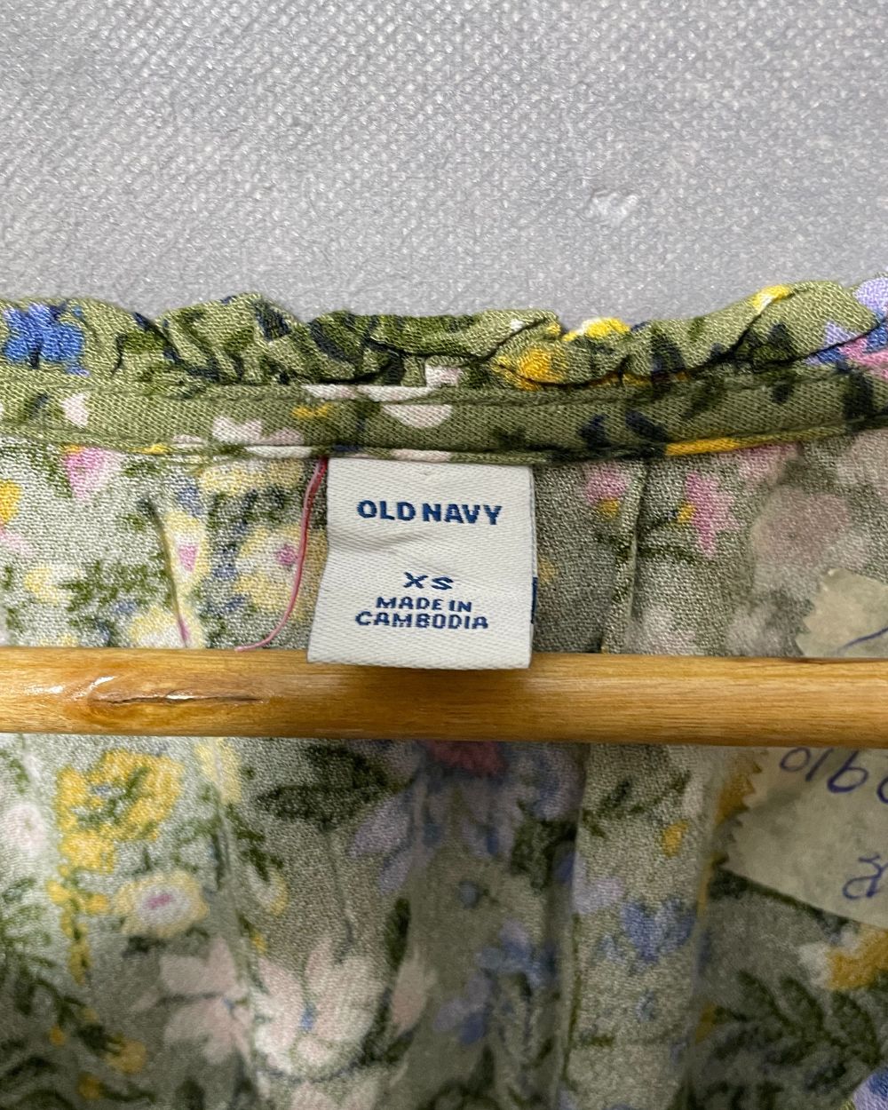 Old Navy Green Polyester For Women Tops X Small