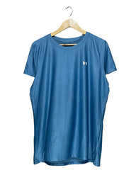 Under Armour Green Cotton T Shirt For Women XL