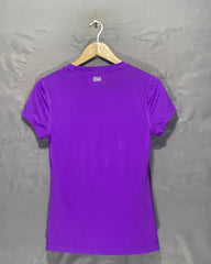 Fila Purple Sport T Shirt For Women Small