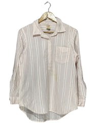 Faded Glory Pink Cotton Shirt For Women Small