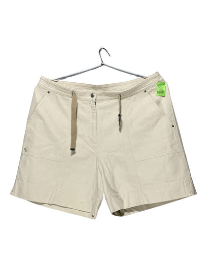 Ralph Lauren Cream Cotton Short For Women X Large