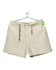 Ralph Lauren Cream Cotton Short For Women X Large