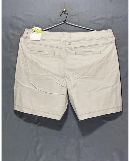 Lee Cream Cotton Short For Women  X Large