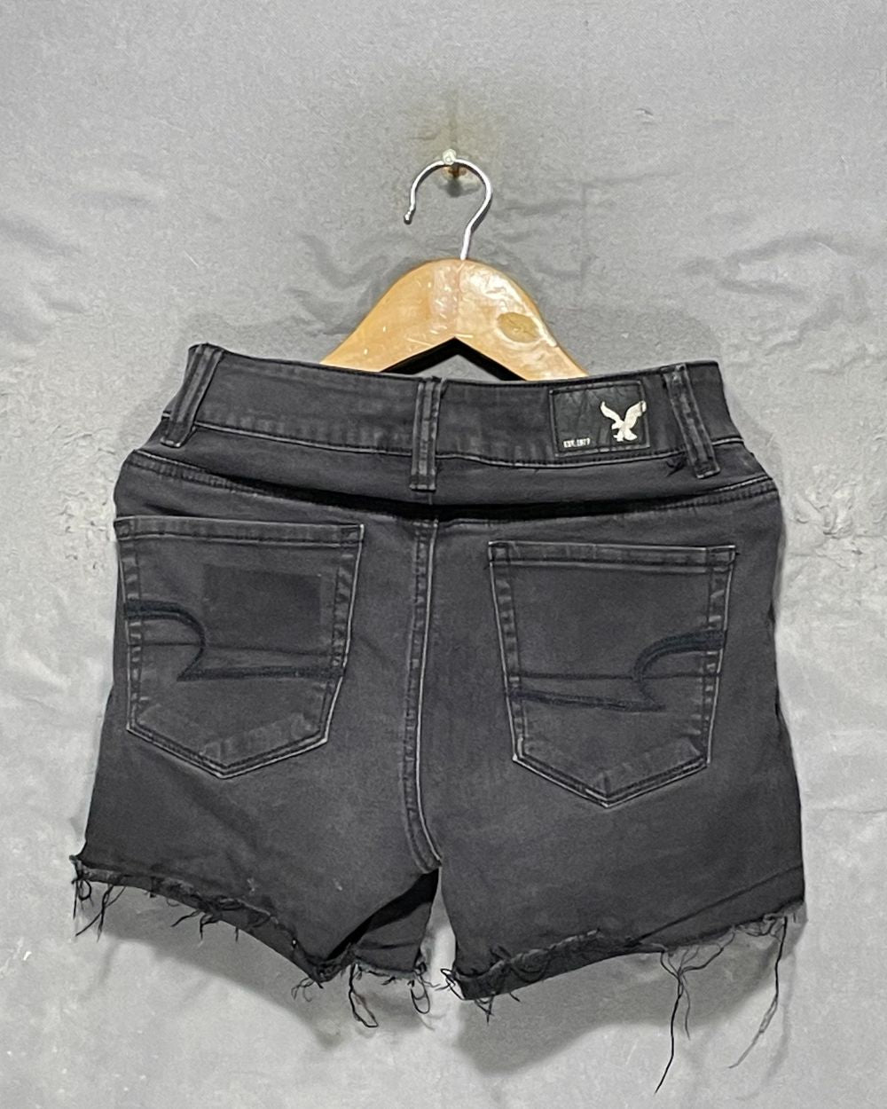 American Eagle Gray Jeans Short For Women X Small