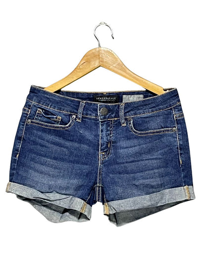 American Eagle Blue Jeans Short For Women Medium