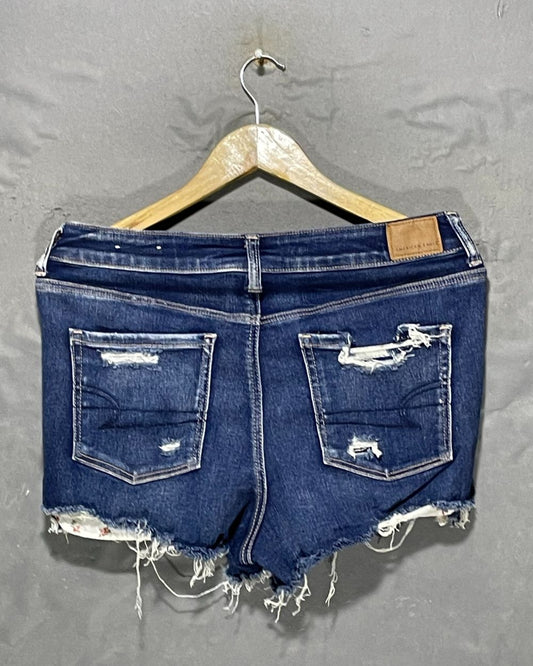 American Eagle Blue Jeans Short For Women X Large