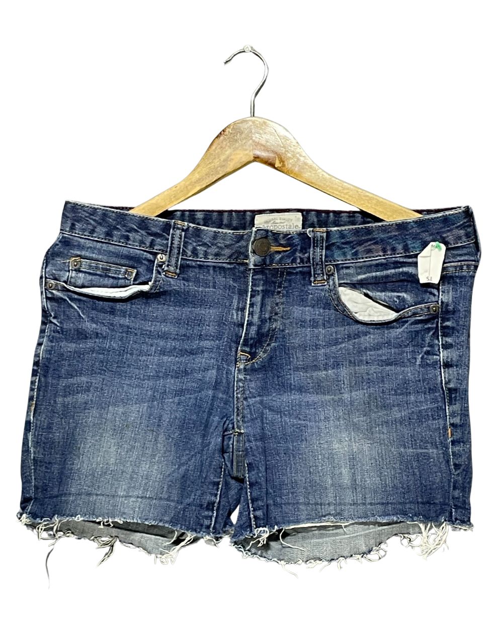 Aeropostale Blue Jeans Short For Women Large