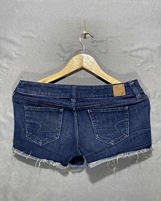 American Eagle Blue Jeans Short For Women Large
