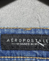 Aeropostale Blue Jeans Short For Women Large