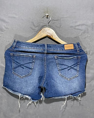 Aeropostale Blue Jeans Short For Women Large
