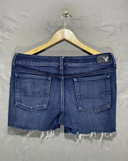 American Eagle Blue Jeans Short For Women X Large