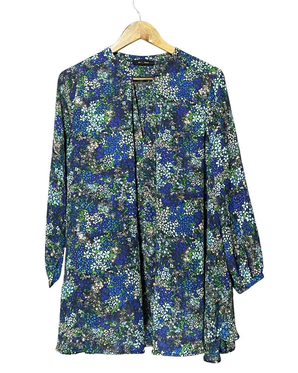 Olivaceous Glue Polyester For Women Tops Small