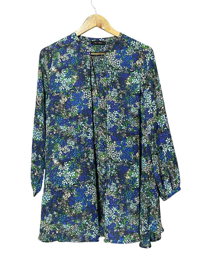 Olivaceous Glue Polyester For Women Tops Small