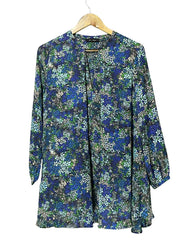 Olivaceous Glue Polyester For Women Tops Small