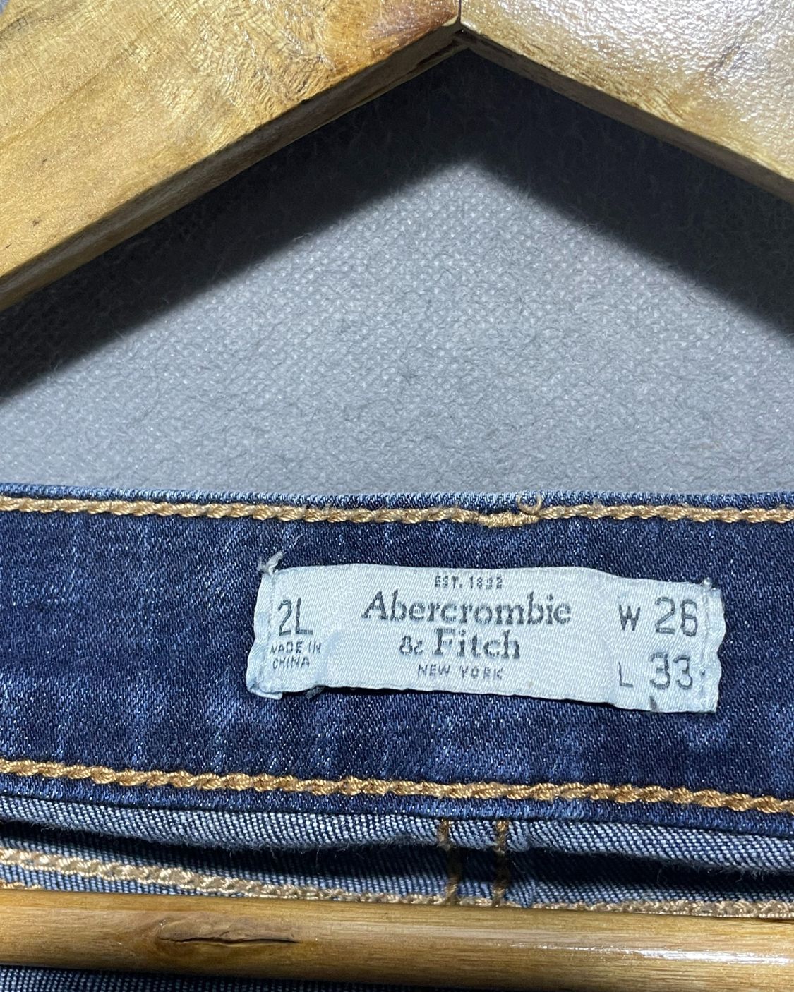 Abercrombie Blue Jeans For Women Small