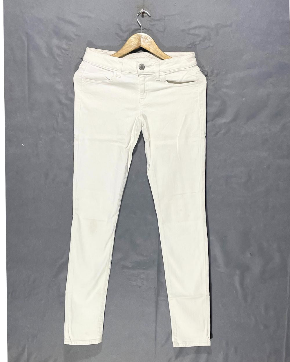 American Eagle White Jeans For Women Medium