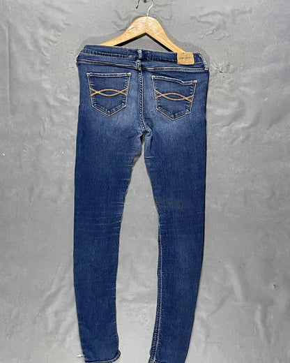 Abercrombie Blue Jeans For Women Small