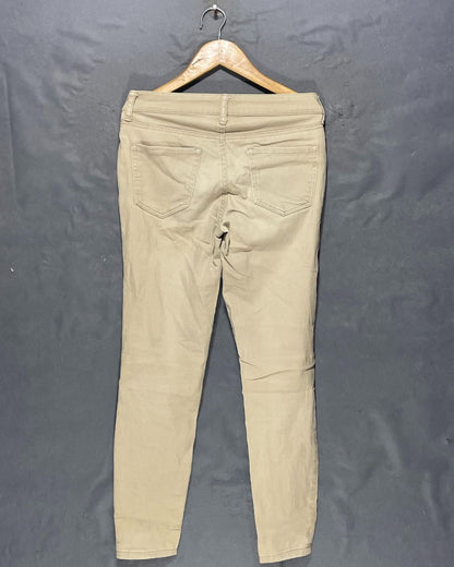 Aeropostale Khaki Flare Jeans For Women Small