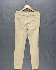 Aeropostale Khaki Flare Jeans For Women Small