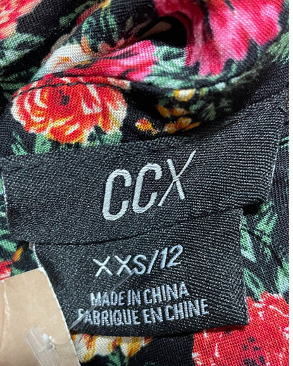CCX Multi Polyester For Women Tops Medium