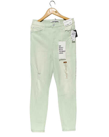 Celebrity Pink Green Jeans For Women Small
