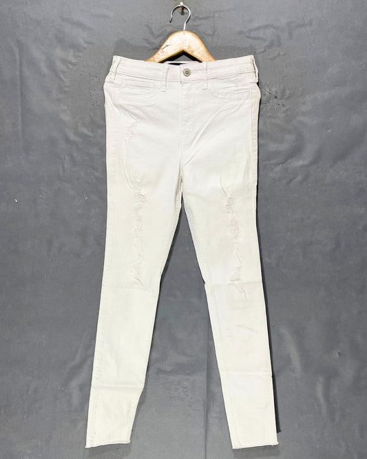 Hollister White Jeans For Women X Small